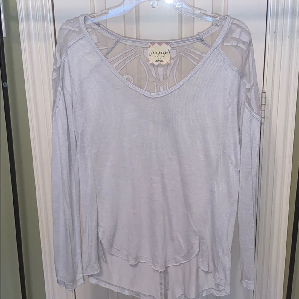 Free people light blue top small